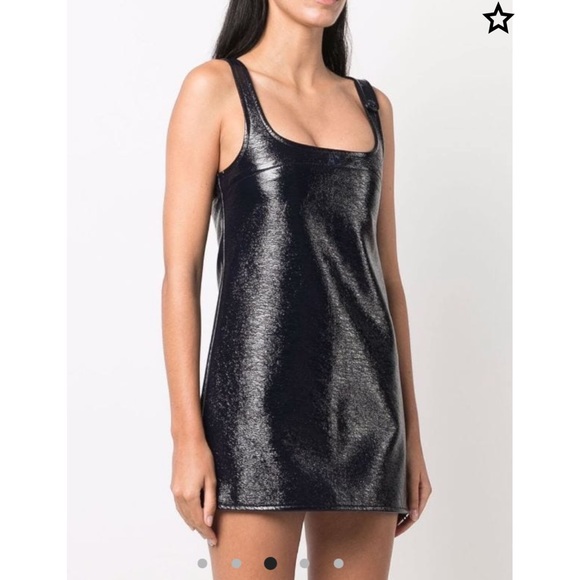 Courrèges Mini Vinyl Cut Out Dress - Picture 6 of 8